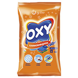 Пятновыводитель и усилитель стирки кислородный универсальный для белых и цветных тканей «OXY»
